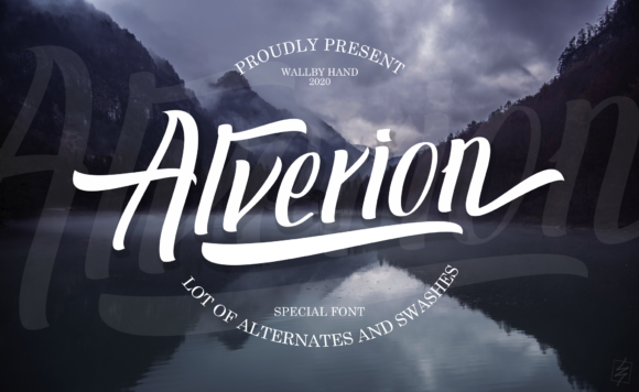 Alverion: A Display Font That Elevates Small Business Branding