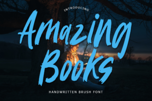 Amazing Books: A Handwritten Font That Elevates Small Business Branding