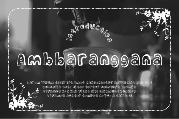 Ambbaranggana: How a Playful Display Font Transformed My Brand’s Look
