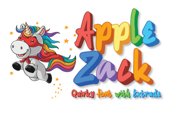 Applezack: A Playful Display Font That Builds a Memorable Brand Identity
