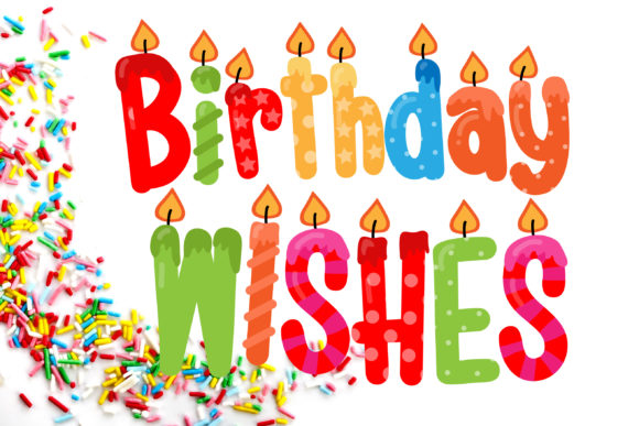 Birthday Wishes Duo: The Display Font That Adds Joy to Campaign Visuals