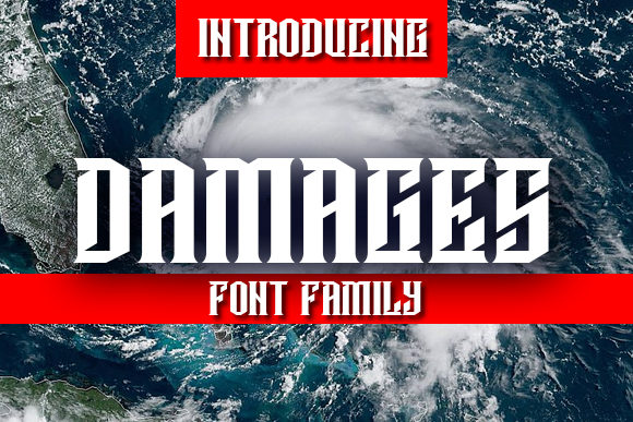 Bringing Personality to Your Products with the Damages Display Font