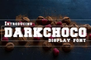 Darkchoco: A Versatile Display Font for Modern Branding Projects