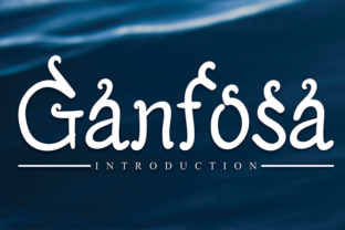 Ganfosa: A Friendly Display Font for Modern Editorial Design