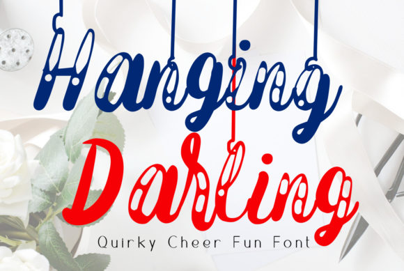 Hanging Darling: A Display Font That Elevates Web Design