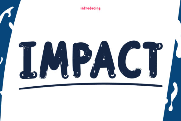 Impact: The Display Font That Adds Personality to Every Handmade Product