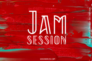 Jam Session: A Friendly Display Font for Modern Editorial Design