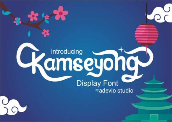Kamseyong: A Display Font That Elevates Campaign Visuals with Authenticity