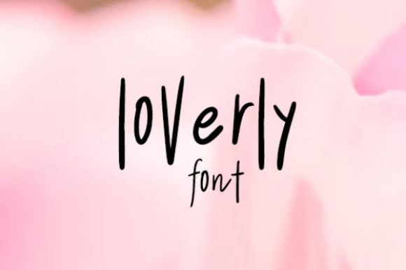 Loverly: A Friendly Display Font for Modern Web Design