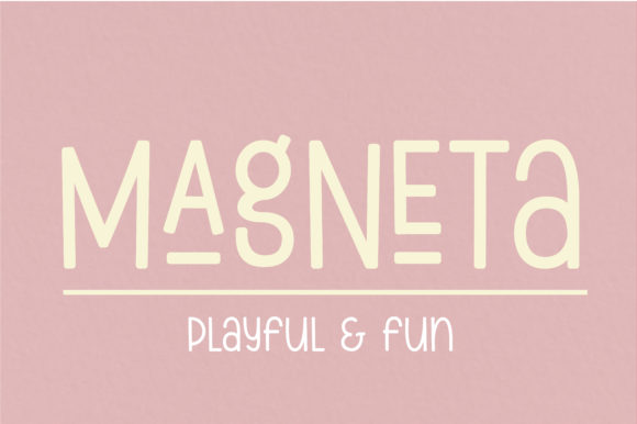 Magneta: A Bold Display Font That Elevates Small Business Branding