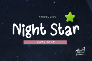 Night Star: The Perfect Display Font for Crafters and Small Shop Owners