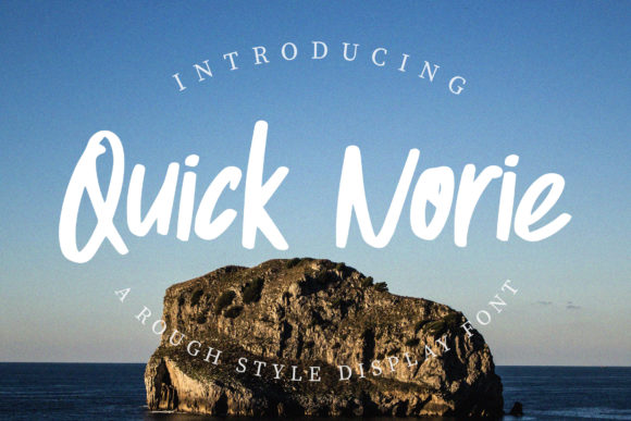 Quick Norie: A Handmade Seller’s Best Friend in Font Form