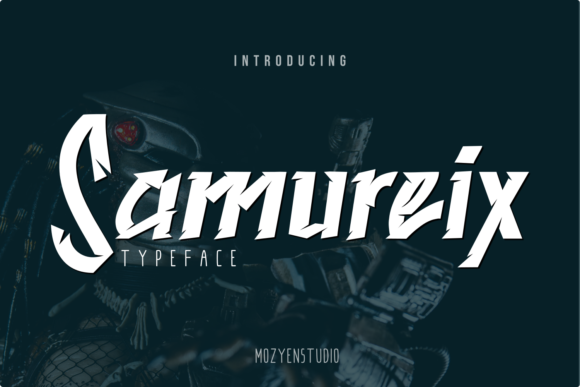Samureix: A Playful Display Font That Brings Handmade Charm to Life