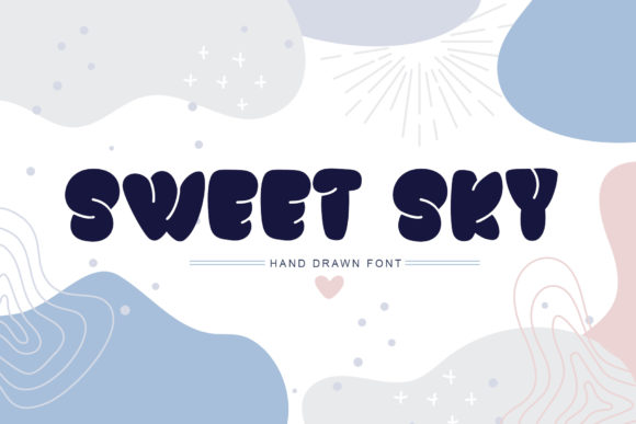 Sweet Sky: A Versatile Display Font for Crafters & Sellers